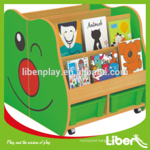 new style wooden Children Cabinet,Kindergarten Classroom Train Design Children Toy Storage Cabinet LE.SJ.053